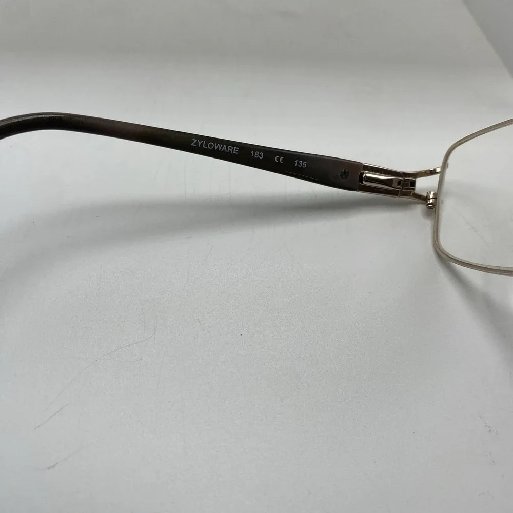 Zyloware Eyeglasses FRAMES ONLY Vanderbilt 104M Full Rim 135 Rose Gold 228
